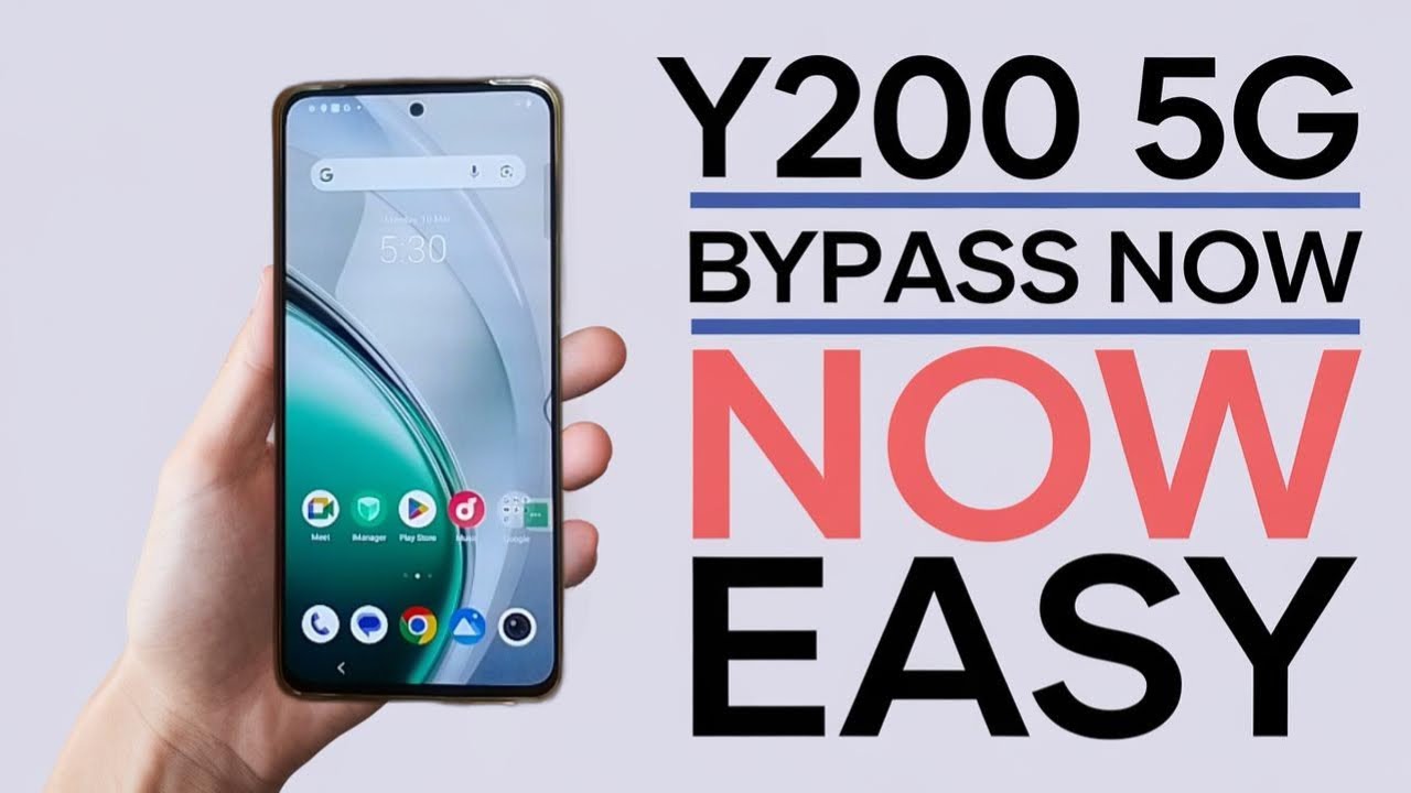 Vivo Y200 5G (v2425) frp bypass | Android 14 | Latest Vivo Y200 5G (v2425) frp bypass | Android 14 | Latest