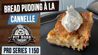 Recette Américaine De Pudding À La Cannelle Dans Le Bbq Pit À Pellets Boss Pro Series 1150