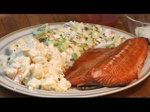 California Fish Grill on Steelhead Rainbow Trout Grilled Fish Recipe By The Bbq Pit Boys
