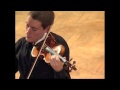 J. S. Bach: Partita for solo violin in E Major, 2nd mov.: Loure (Kristóf Baráti)