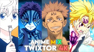 anime mix twixtor clips for edit 4k no warps cc+no cc