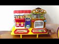 Anpanman Dekitate Please Hamburger Shop → Doll Shop★アンパンマン できたてプリーズ!ハンバーガー屋さん でゆきんこゆきちゃん 指人形 ゲット！