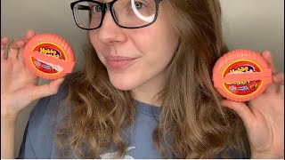 Asmr Hubba Bubba Bubble Tape Gum Chewing & Bubble Blowing