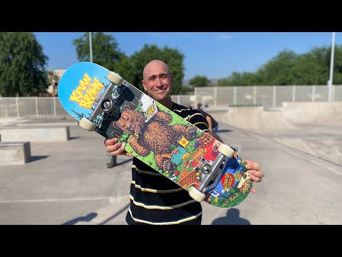 8.25 x 31.8 KEVIN BRAUN 'GREAT OUTDOORS' PRODUCT CHALLENGE w/ ANDREW CANNON | Santa Cruz Skateboards