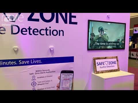 InfoComm 2019: Safe Zone Talks About Its Gunfire Detection System, Can Be Integrated Into AV System