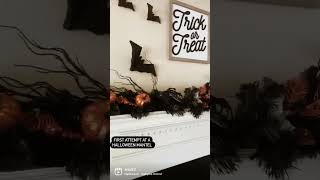 Spooky Mantle Dcor Ideas