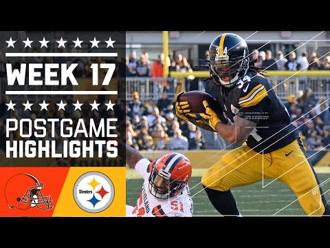 Browns Vs Steelers Nfl Week 17 Game Highlights Browns Vs Steelers Nfl Week 17 Game Highlights