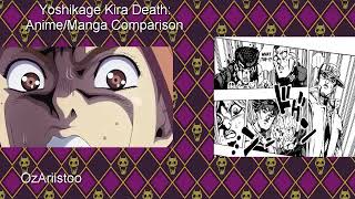 Yoshikage Kira's Death (Anime/Manga Comparison) - JoJo's Bizarre Adventure Diamond Is Unbreakable