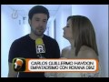 Carlos Guillermo Haydon confiesa que sí está enamorado de Roxana Díaz e iniciaron una relación