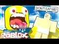 Roblox Adventures - PLEASE DONT EAT ME!! (Roblox Get Eaten)