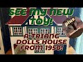 I BOUGHT A VINTAGE DOLLS HOUSE FROM ENGLAND FOR $42✨LINES' BROS TRIANG 61, 1930-1960✨#dollhouses