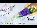 🌹Tendencia en Uñas Frozen Flower / Flor Óptica / Flores Congeladas / Flor de Gelatina Nail Art🌹