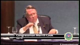 Rep. Merrill Cook - Bentwaters UFO Landing Cover Up