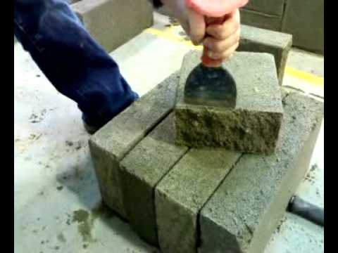 How to cut a half Block - YouTube
