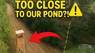 New Deer Stand Right Beside Our Pond? Hunting Etiquette & Property Line Concerns