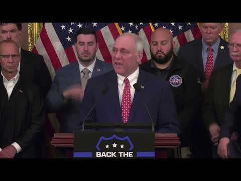 Leader Scalise: House Republicans Back The Blue
