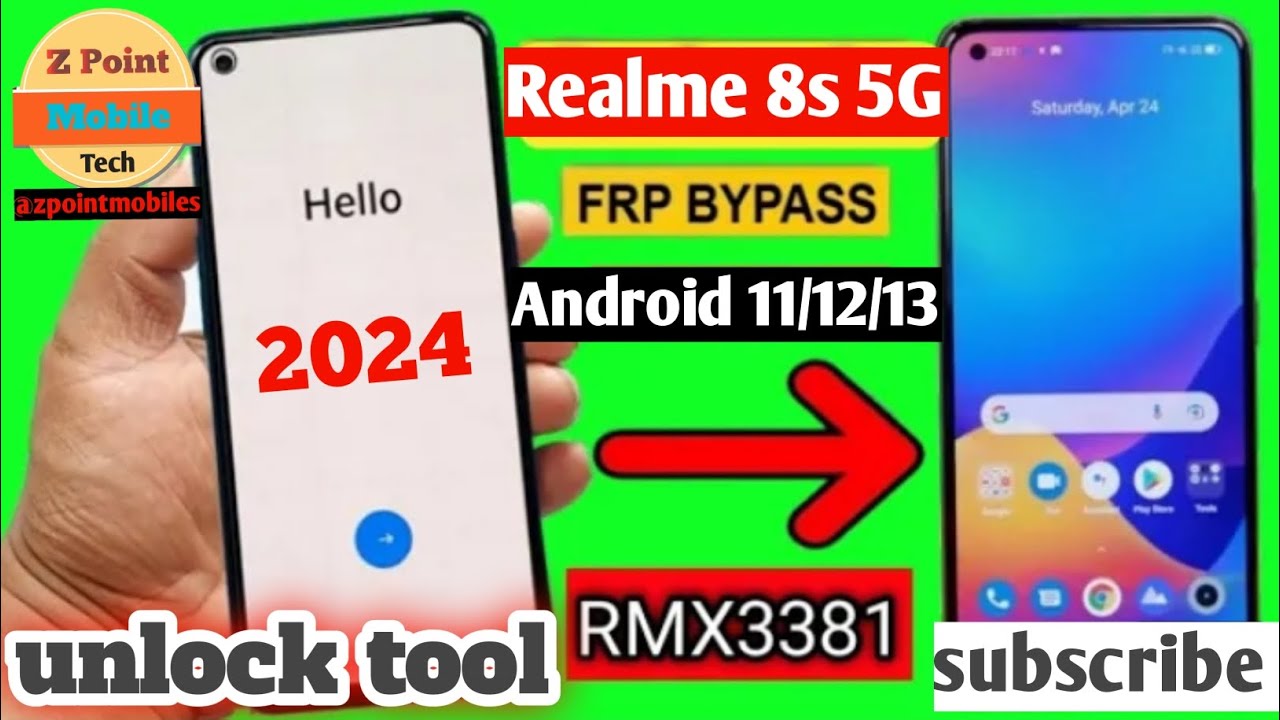 Realme 8s 5g frp bypass (rmx3381) Google account remove Realme 8s 5g frp bypass (rmx3381) Google account remove