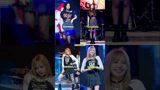 Jenlisa - Boombayah Rap Battle Korean Vs English