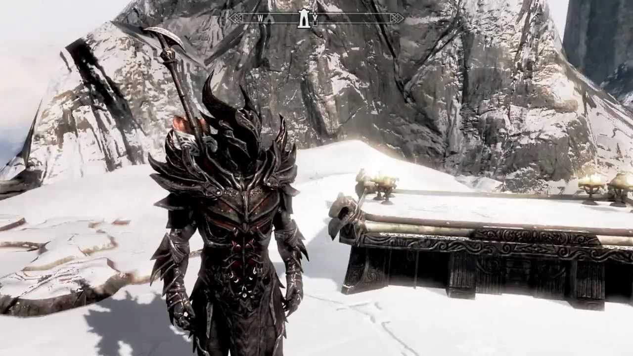 skyrim start quest console