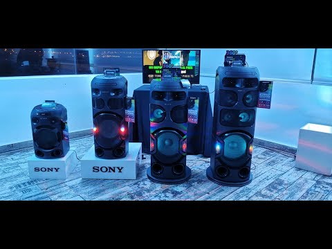 Sony presenta la SERIE V, sus nuevos sistemas de audio