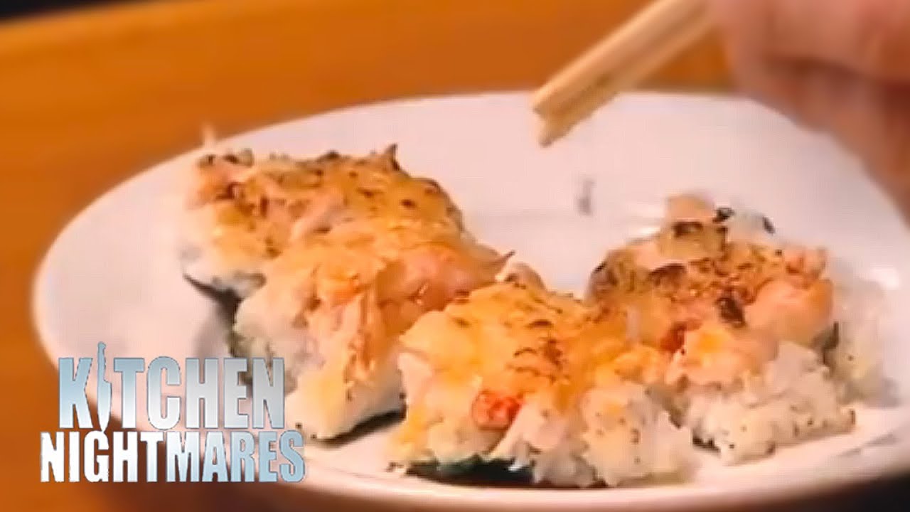 Sushi Pizza   Kitchen Nightmares   YouTube