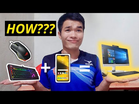 Kết nối CHUỘT VÀ BÀN PHÍM với điện thoại | Connect mouse and keyboard to smartphone