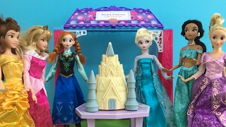 Dentist! Doctor! Shopping & Bake Off! Elsa Anna & Disney Princess Dolls Movie in English!