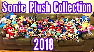 My 2018 Sonic Plush Collection