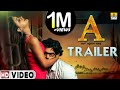 "A" Kannada Movie New Trailer 2019 | HD Video | Raghavendra T C | Jhankar Music