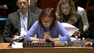 выступление Раймонды Мурмокайте (Литва) в Совбезе ООН по Украине 17.02.2015