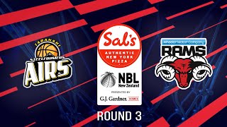 Taranaki Airs v Canterbury Rams | Full Basketball Game | New Zealand National Basketball League 2022