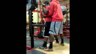 Brandon Bynam 500 lb. Squat