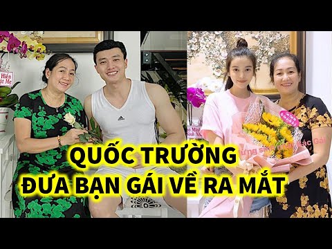 Quốc Trường Đưa Bạn Gái về Ra Mắt Mẹ, Không Phải Midu mà là Cao Thái Hà
