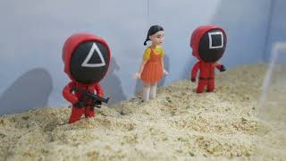 Squid Game Vs Hamster - Amazing Challenges Hamster Maze Green Light, Red Light Challenge