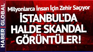 İstanbulda Halde Skandal Görüntüler Hijyen Kuralları Hiçe Sayıldı Zehir Saçıyor
