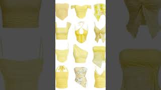 Cutest Yellow Tops