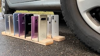 Many Samsung Galaxy vs iPhones vs CAR