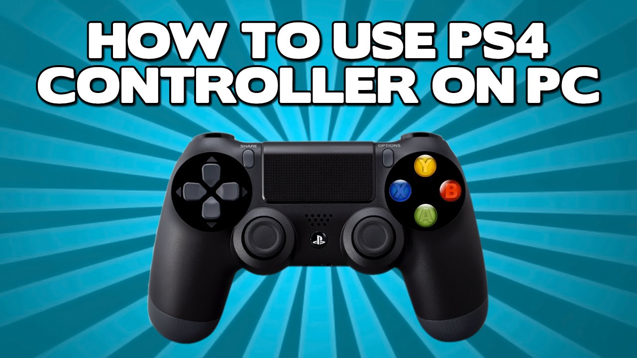 How to Easily Connect a PS4 Controller to PC YouTube