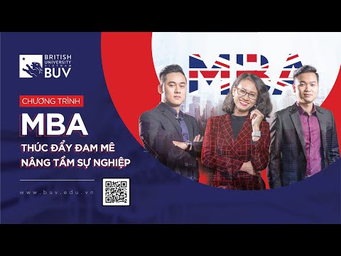 BUV MBA ONLINE EVENT: ACCELERATE YOUR PASSION TO LEAD! 05/05/2020