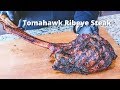 Tomahawk Ribeye Steak | Grilled Tomahawk Ribeye on the PK Grill
