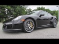 2015 Porsche 911 Turbo S Start Up, Exhaust, and In Depth Review