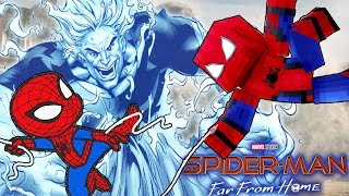 WHO´S YOUR FAMILY - HOMEM-ARANHA LONGE DE CASA NO MINECRAFT (VINGADORES 4) MARVEL - HERÓIS