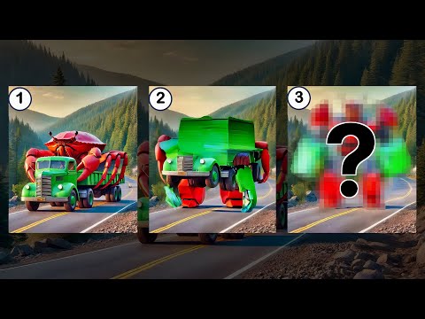 Unique Trucks Transform into Robots
