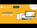 Low Code for SAP Fiori Apps | Neptune Software (ES Subtitled)