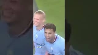 Haaland'ın Manchester City'deki ilk golü-edit