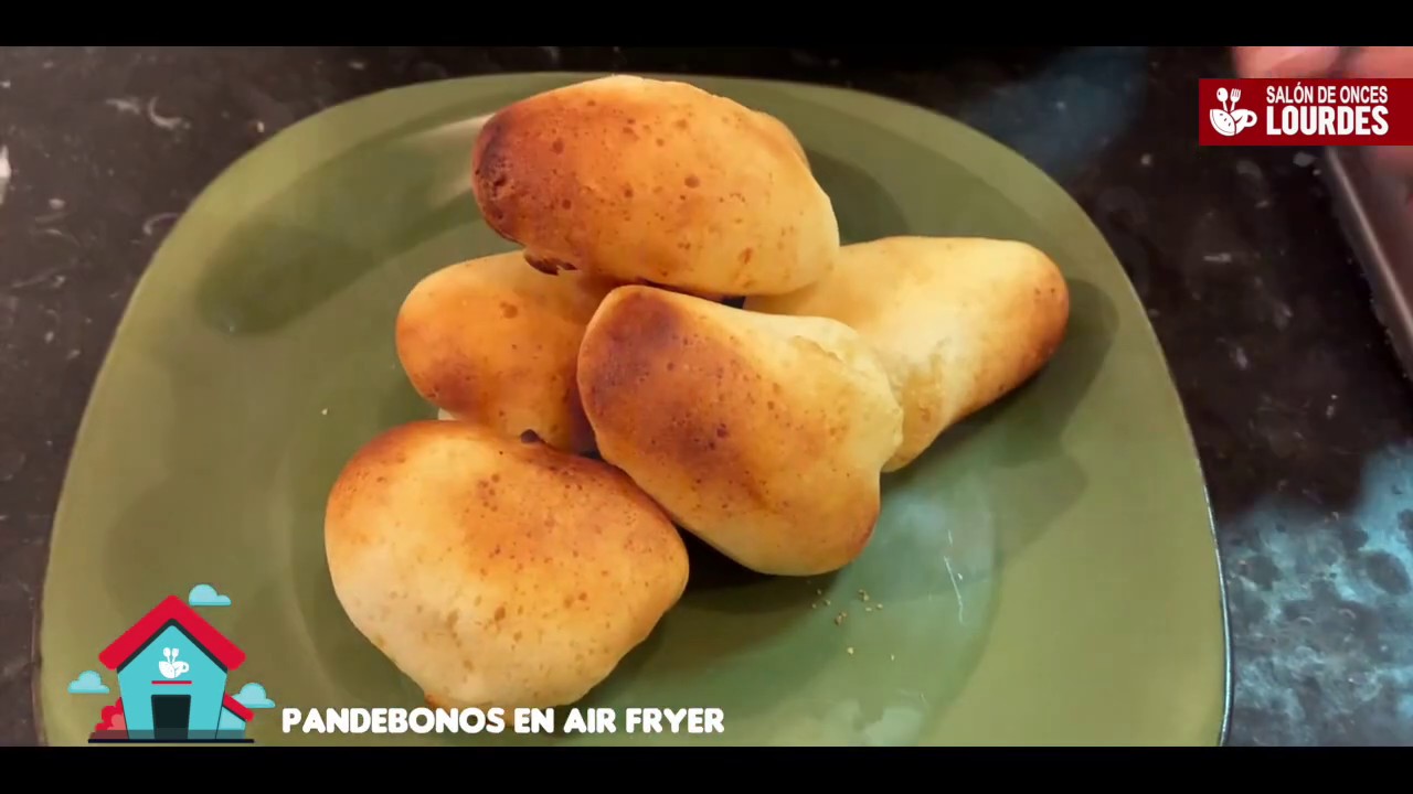 Pandebonos Lourdes en la Airfryer