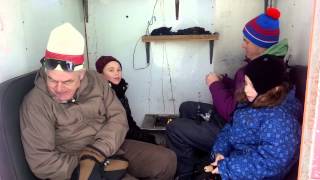 Ice Fishing Mission On Lake Scugog