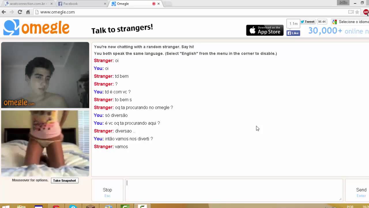 Girls watch omegle