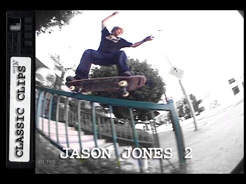 Jason Jones Skateboarding Classic Clips #195 Part 2