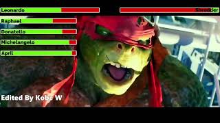 Teenage Mutant Ninja Turtles 2014 Final Battle With Healthbars 33
